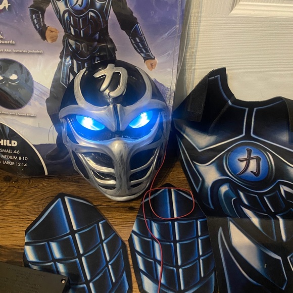 🔥3 for $10🔥 Xtreme Robot Ninja Costume Size Medium 8-10 - Picture 3 of 4